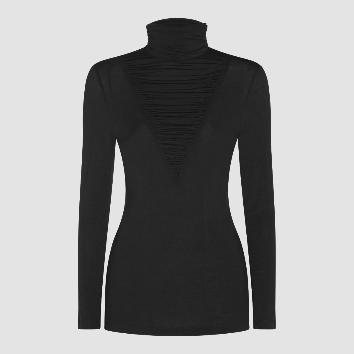 [NISSA] T-shirts Long Sleeve FW26 TOP16787BLACK