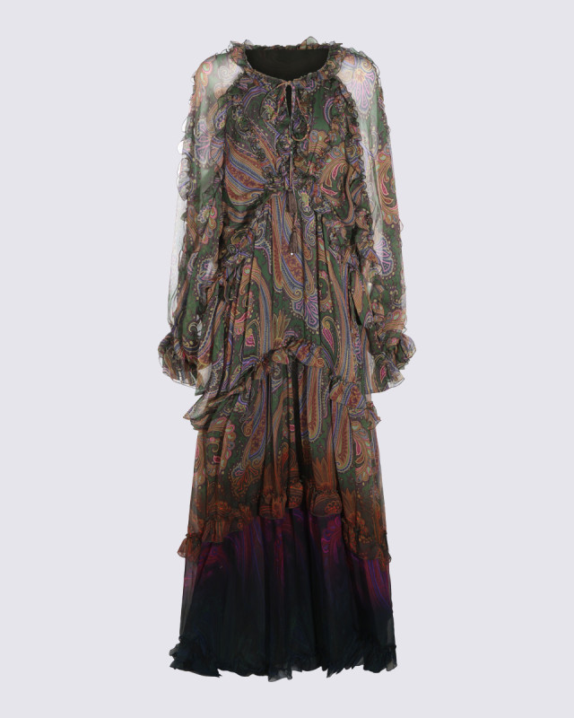 [Etro] Long sleeve dress FW26 WRHA066499SP11SX0893