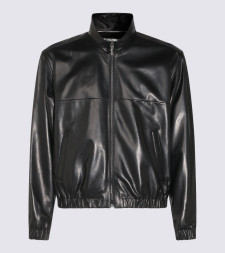 [Saint Laurent] Leather Jacket FW26 A000H9YCOJ21000