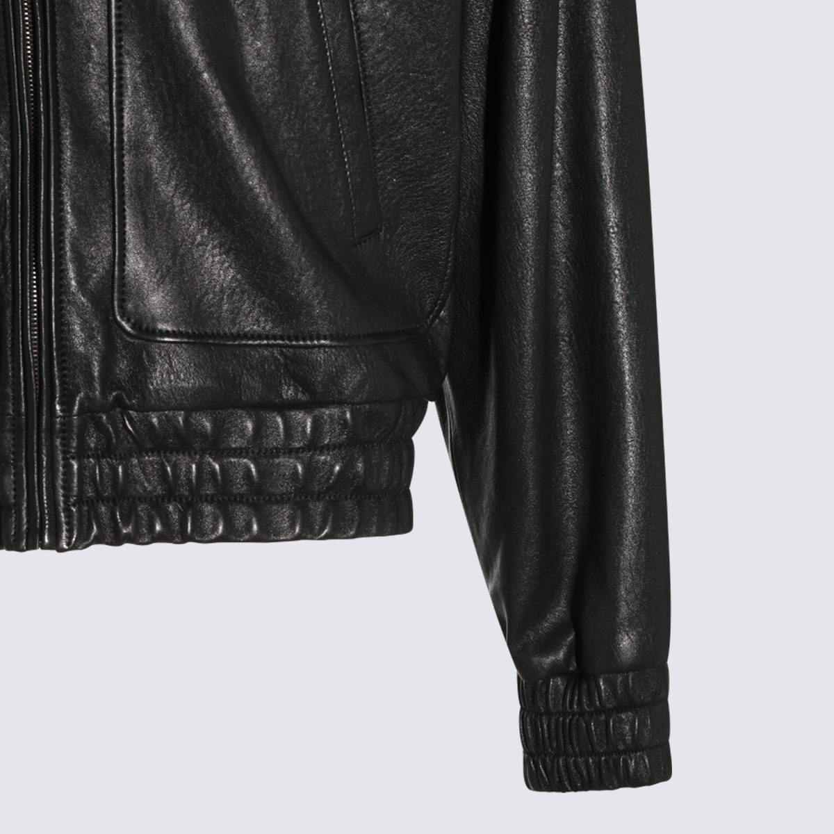 [Saint Laurent] Leather Jacket FW26 847967YCNF21000