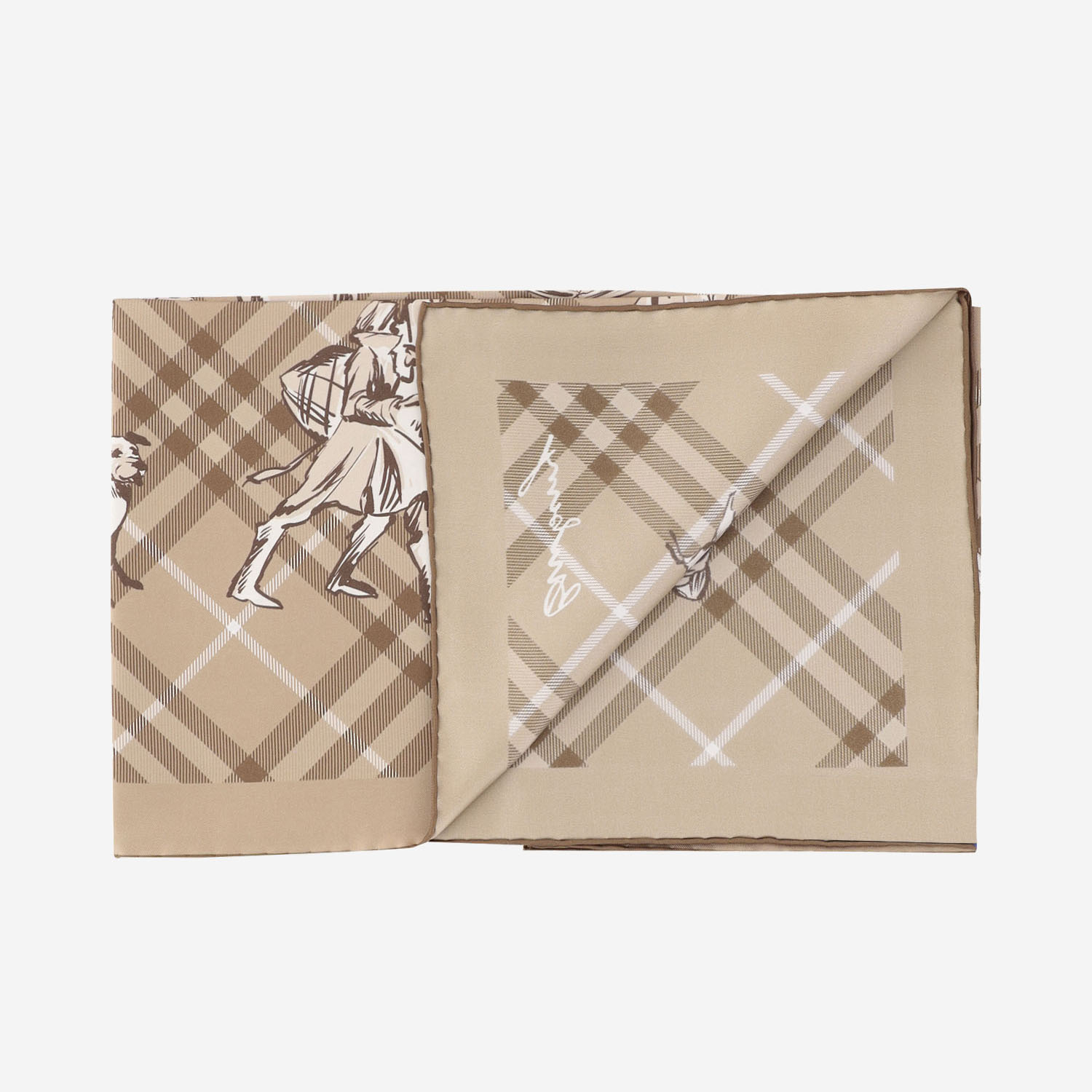 [Burberry] Scarf FW26 8131637FINCHBEIGE