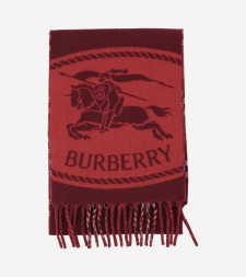 [Burberry] Scarf FW26 8130401OXBOOLDRED