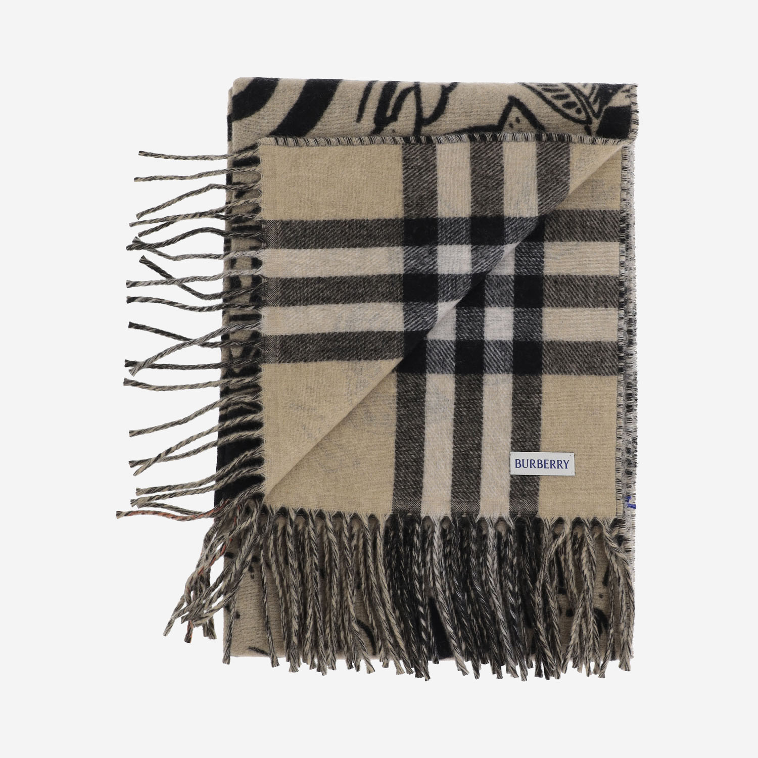 [Burberry] Scarf FW26 8109374SAND