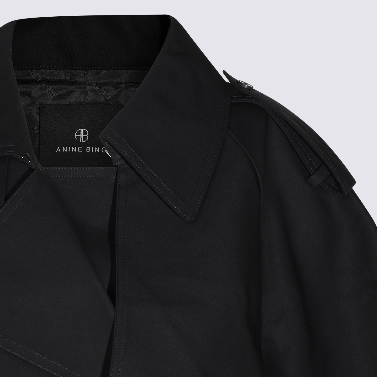 [Anine Bing] Coat FW26 A0112442BLK26