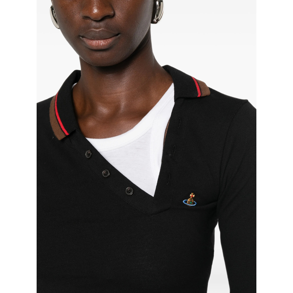 [Vivienne Westwood] T-shirts Long Sleeve FW26 1H010007 J00AU N401