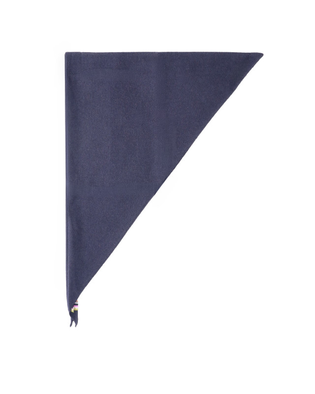 [Extreme Cashmere] Scarf FW26 BANDANANAVY