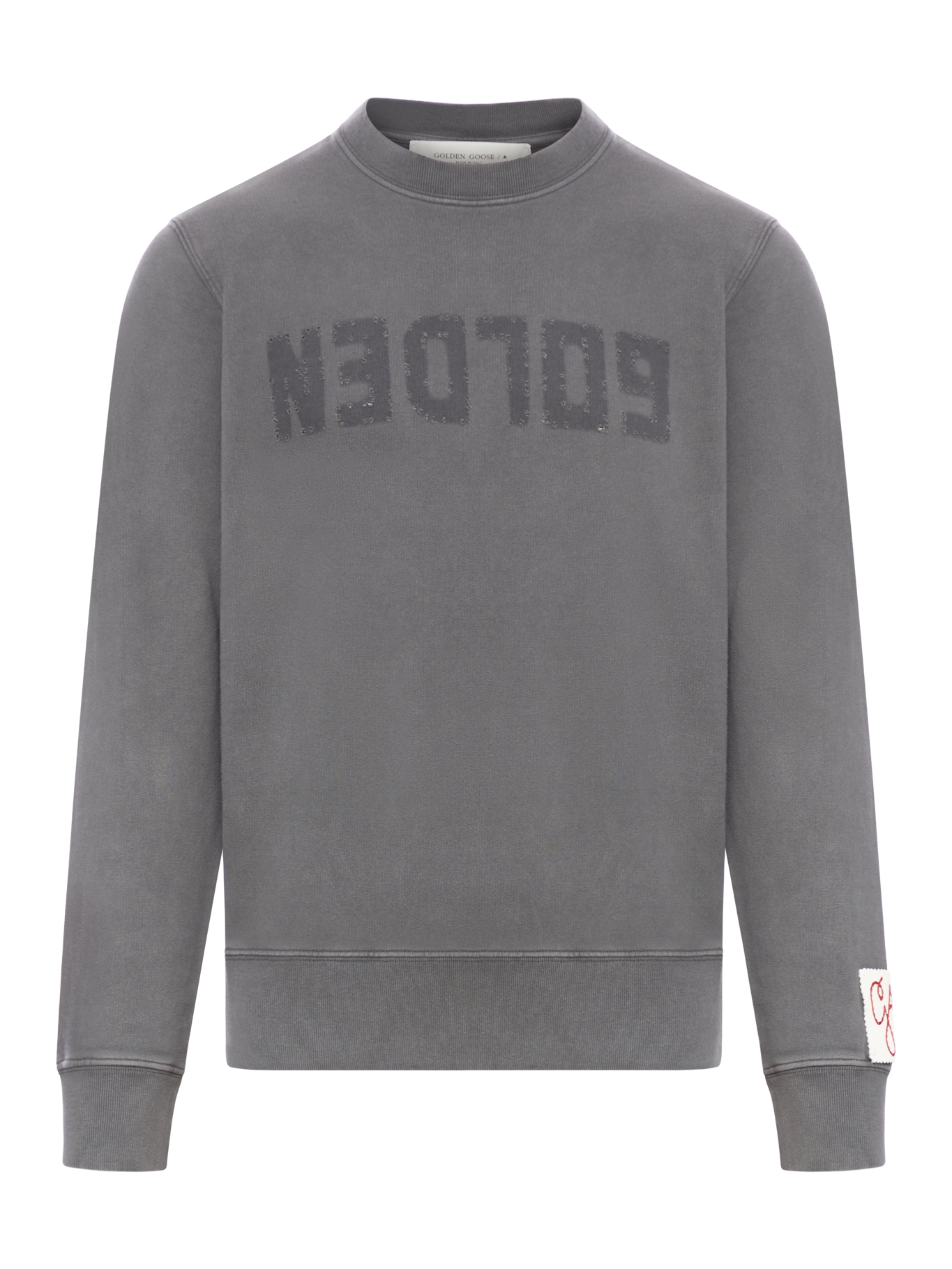 [GOLDEN GOOSE DELUXE BRAND] Sweatshirt FW26 GMP01223P00064260318 ANTHRACITE