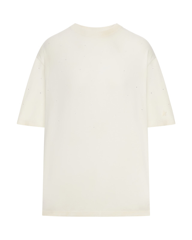 [GOLDEN GOOSE DELUXE BRAND] T-shirts Short Sleeve FW26 GUP01873P00242111616 ARTIC WOLF