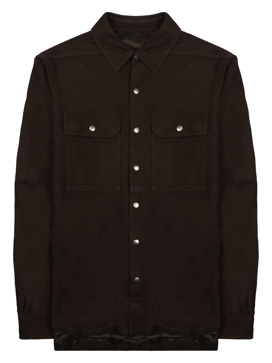 [Rick Owens] Leather Jacket FW26 RU02F4729_LBS84