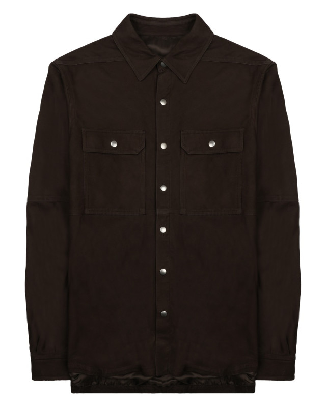 [Rick Owens] Leather Jacket FW26 RU02F4729_LBS84