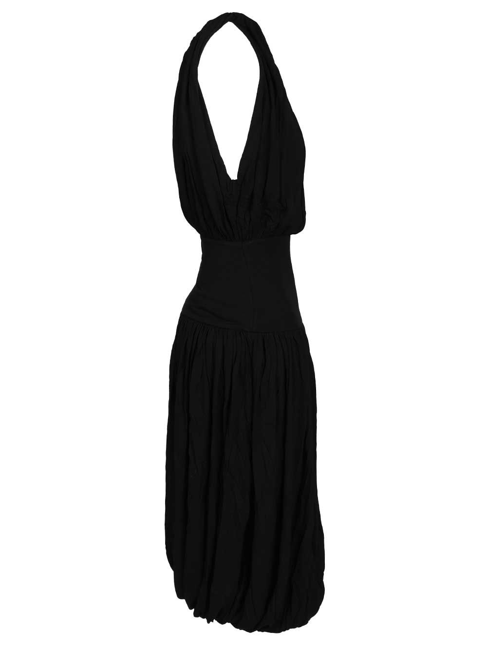 [TOTEME] Sleeveless dress SS26 262-WRD0320-FB0635001
