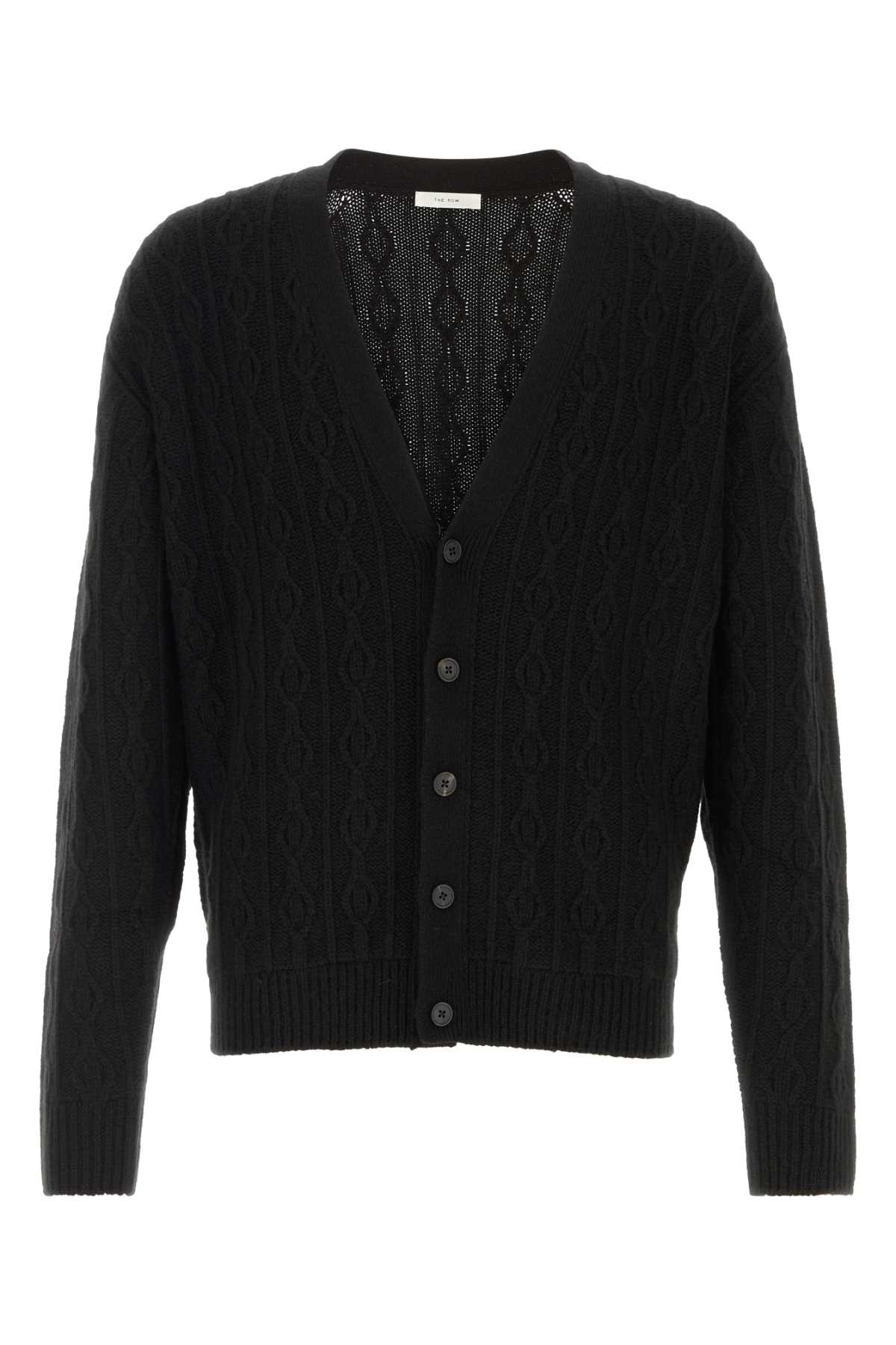 [THE ROW] Cardigan FW26 R000696Y120 BLK