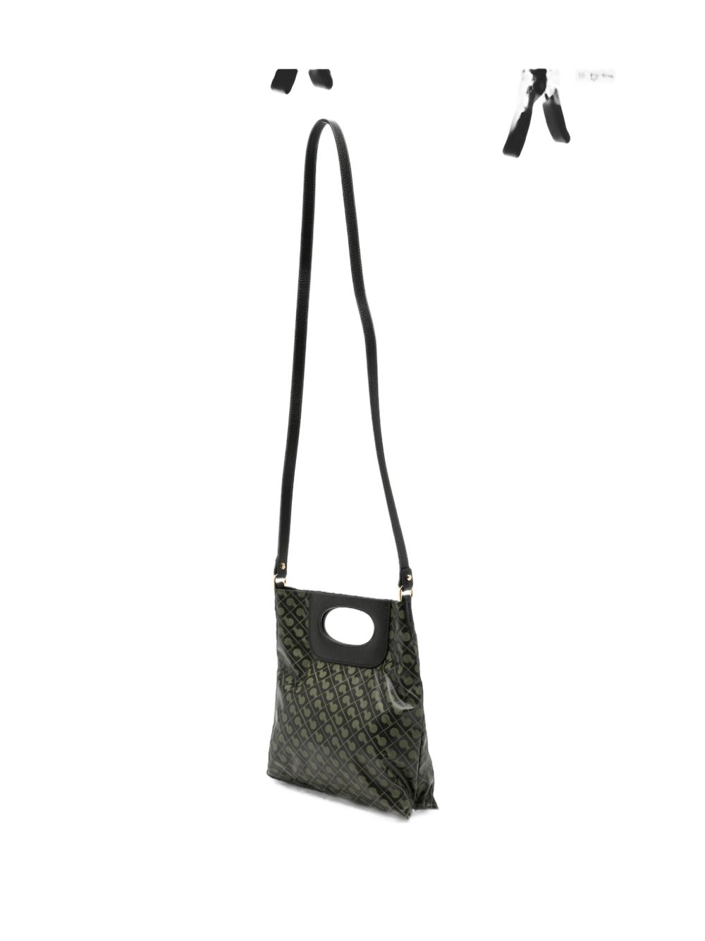 [GHERARDINI] Shoulder bag FW26 GHB0227 DOPPIA PIATTINA MINI FOREST
