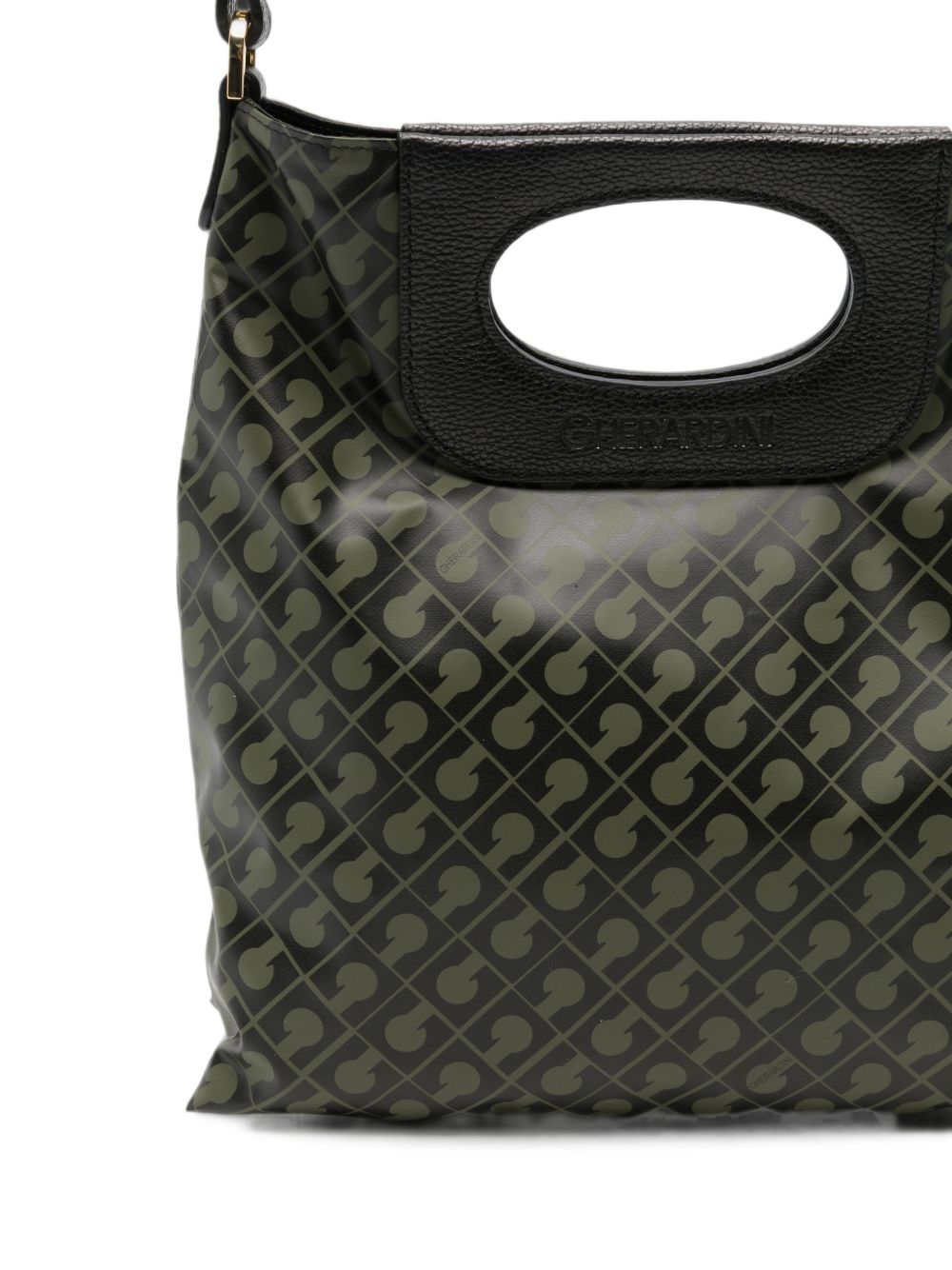 [GHERARDINI] Shoulder bag FW26 GHB0227 DOPPIA PIATTINA MINI FOREST