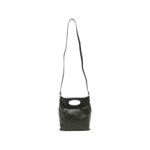 [GHERARDINI] Shoulder bag FW26 GHB0227 DOPPIA PIATTINA MINI FOREST