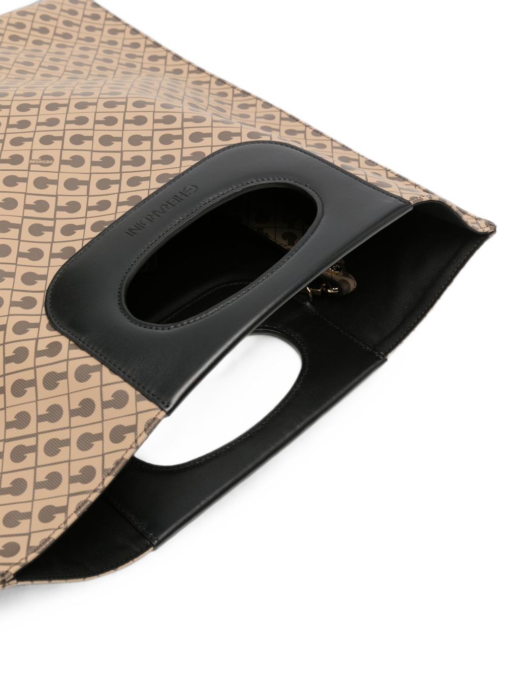 [GHERARDINI] Bag FW26 GHB0274 PIATTINA MILLERIGHE MOKA
