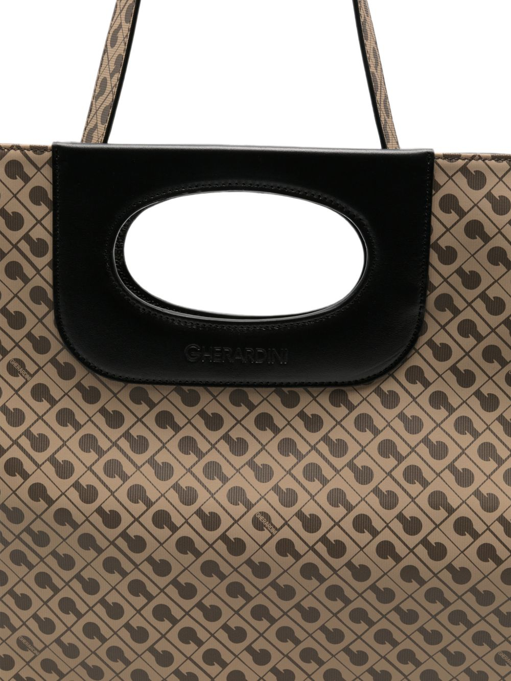 [GHERARDINI] Bag FW26 GHB0274 PIATTINA MILLERIGHE MOKA