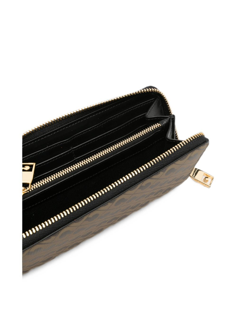 [GHERARDINI] Wallet FW26 GHW0103 ZIP ROUND WALLET MOKA