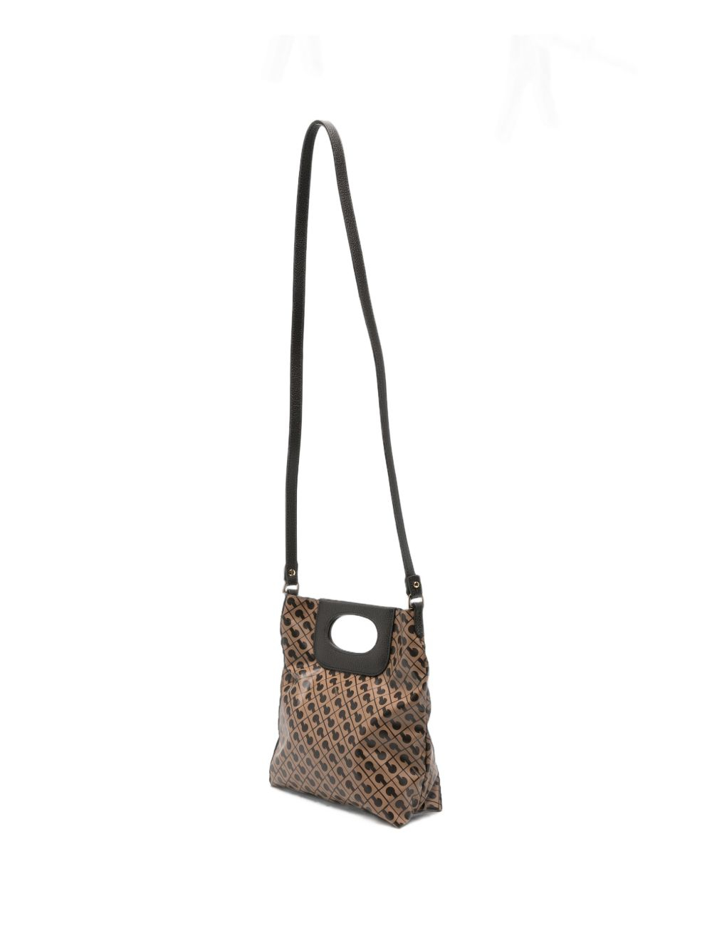 [GHERARDINI] Shoulder bag FW26 GHB0227 DOPPIA PIATTINA MINI TOFFEE