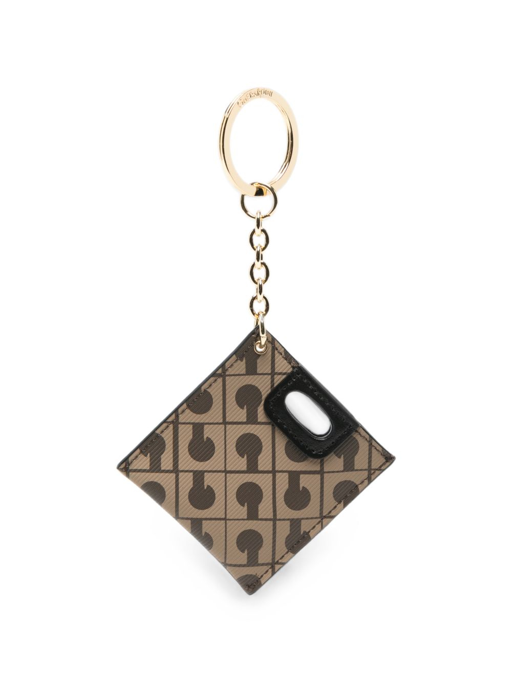 [GHERARDINI] Keyring FW26 GHW0111 PIATTINA KEYRING MOKA