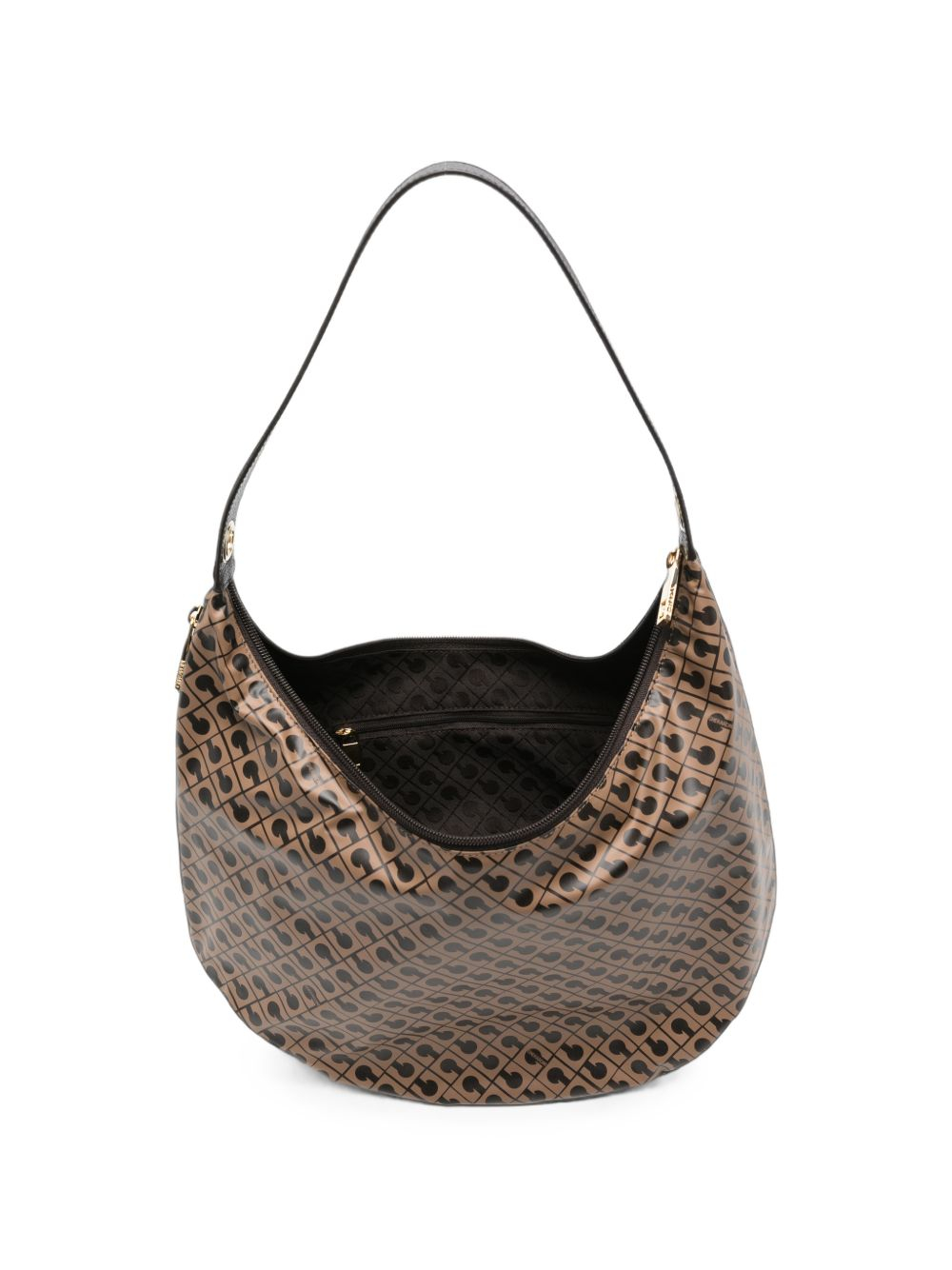 [GHERARDINI] Bag FW26 GHB0221 MEDIUM HOBO TOFFEE