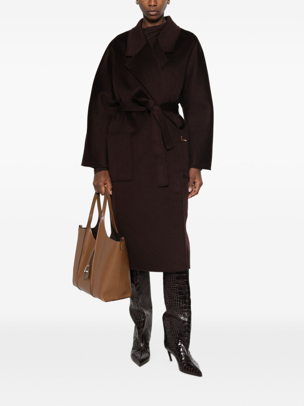 [ELISABETTA FRANCHI] Coat FW26 CP01D66E2 EV9