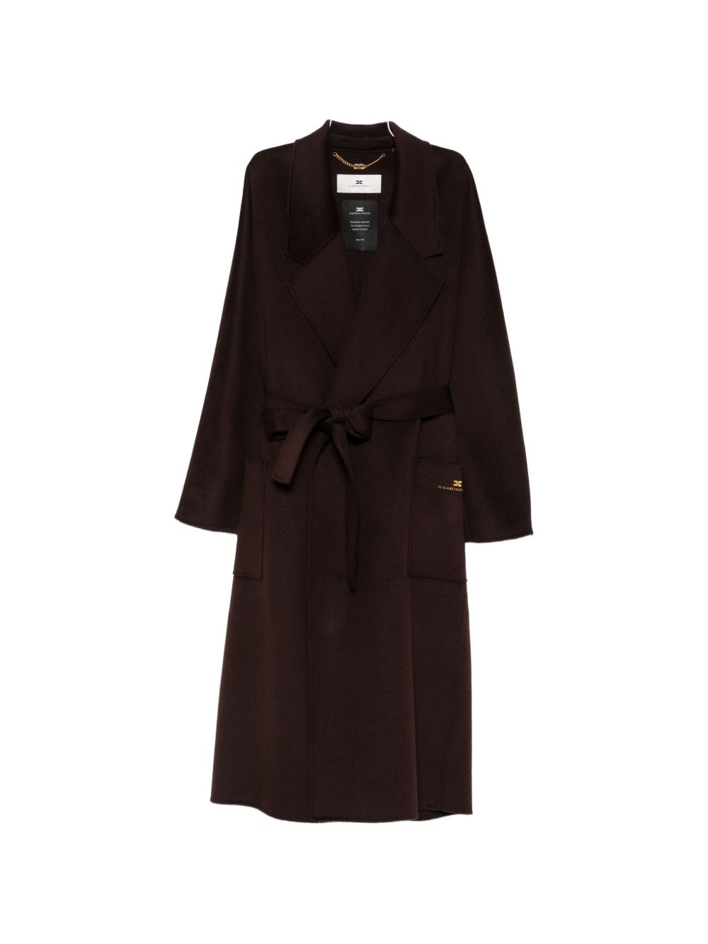 [ELISABETTA FRANCHI] Coat FW26 CP01D66E2 EV9