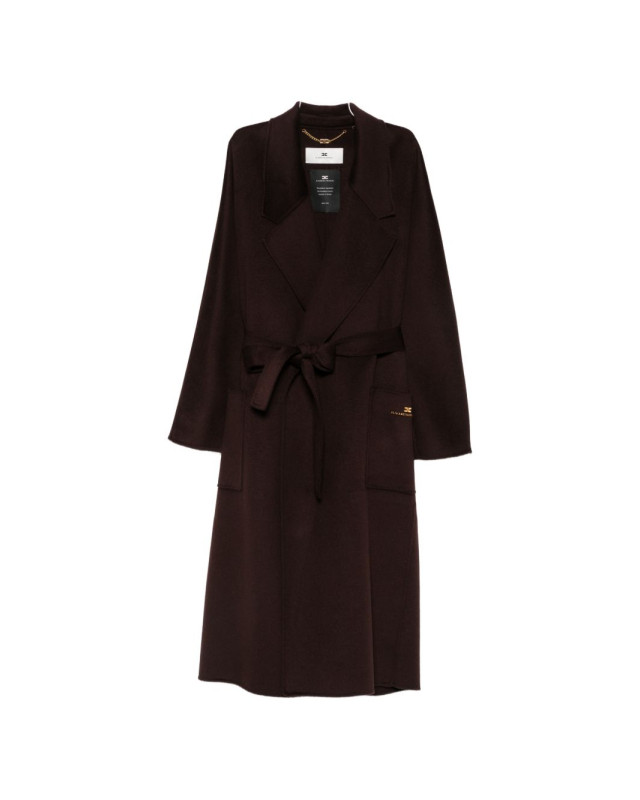[ELISABETTA FRANCHI] Coat FW26 CP01D66E2 EV9