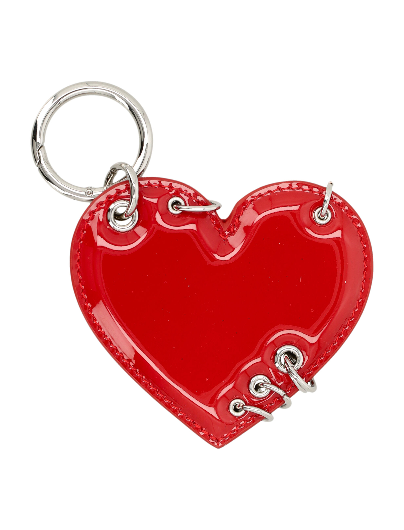 [JUSTINE CLENQUET] Keyring FW26 HEARTKEYCHAINLIPSTICK R