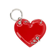[JUSTINE CLENQUET] Keyring FW26 HEARTKEYCHAINLIPSTICK R
