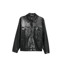[Anine Bing] Leather Jacket FW26 A0112573BLK81