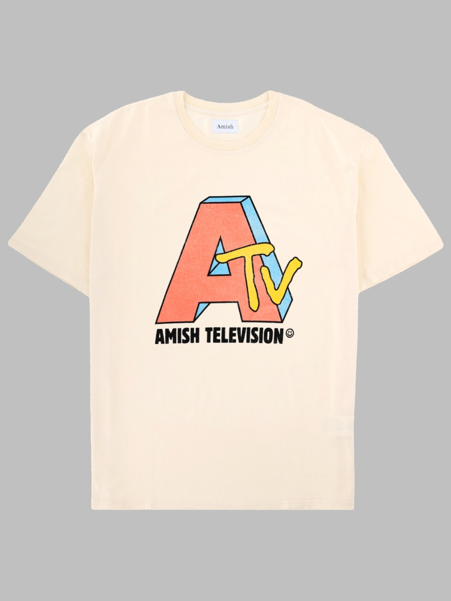 [AMISH] T-shirts Short Sleeve FW26 AMX227CV15_0111C0087