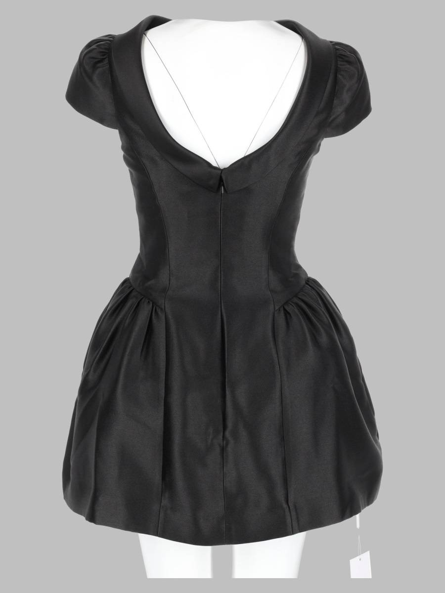 [Self-portrait] Short sleeve dress FW26 PF26-097S-B_BLACK