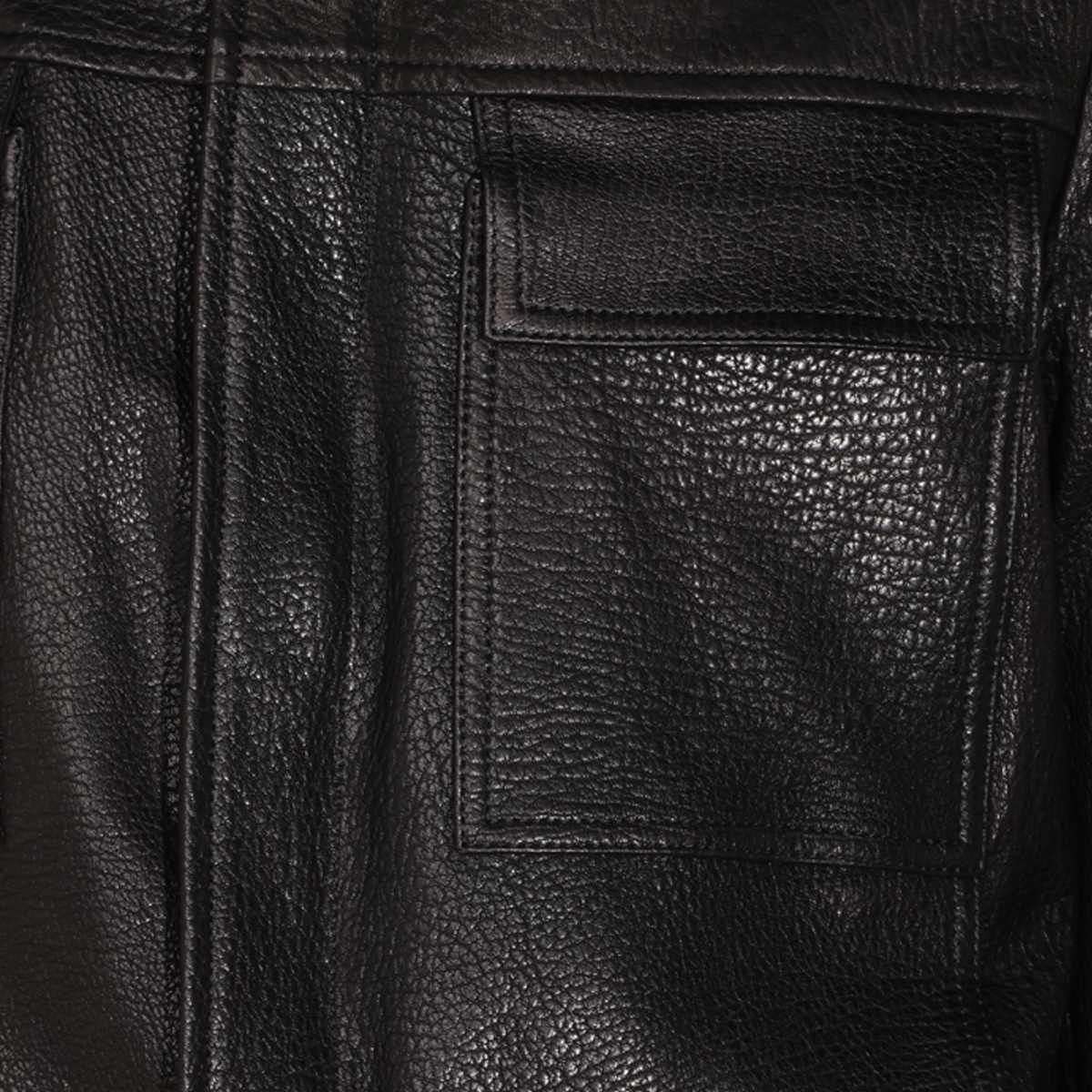 [SALVATORE SANTORO] Leather Jacket FW26 51530BULSBLACK