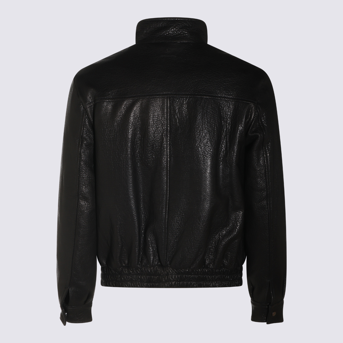 [SALVATORE SANTORO] Leather Jacket FW26 51530BULSBLACK