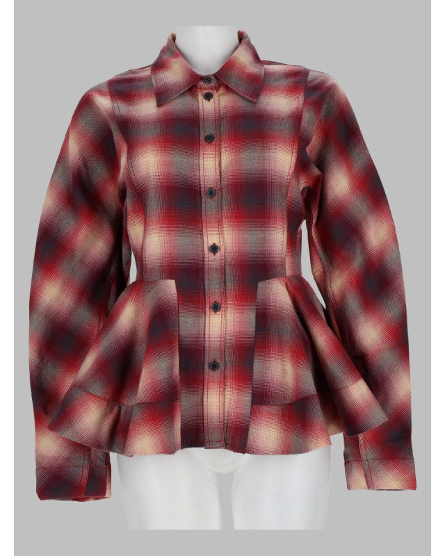 [GANNI] Shirts Long Sleeve FW26 A1040414_266