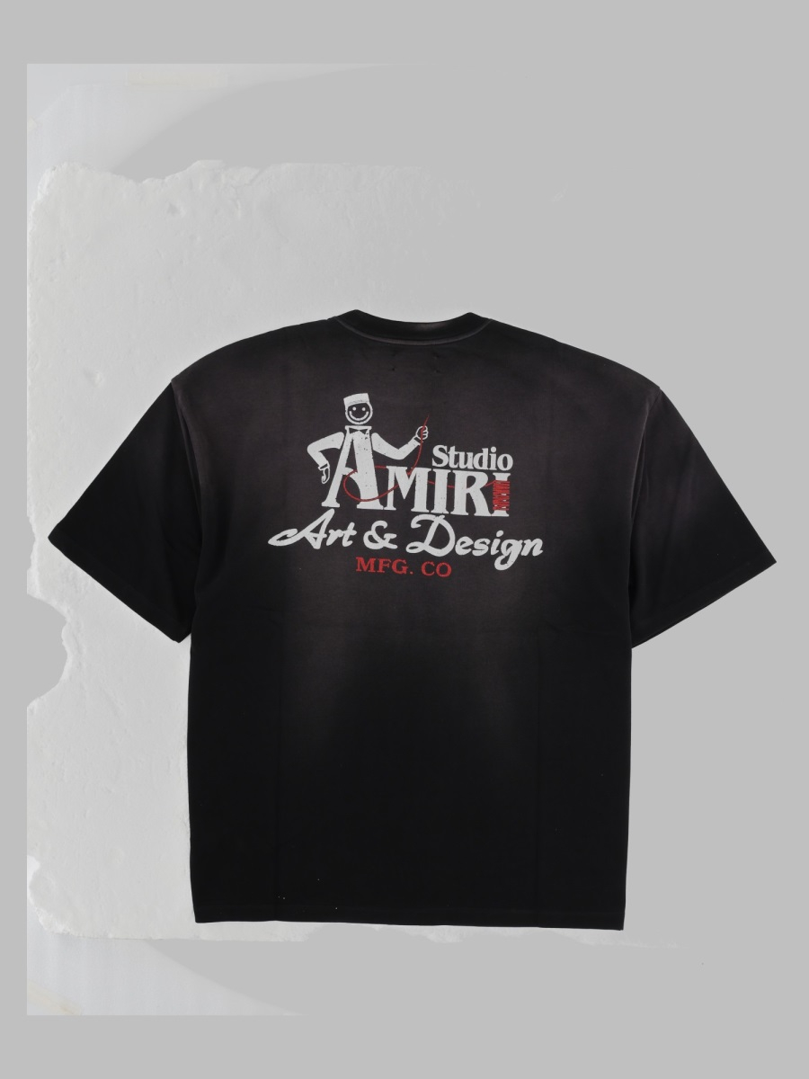 [Amiri] T-shirts Short Sleeve FW26 AMTOJR1155_BLACK