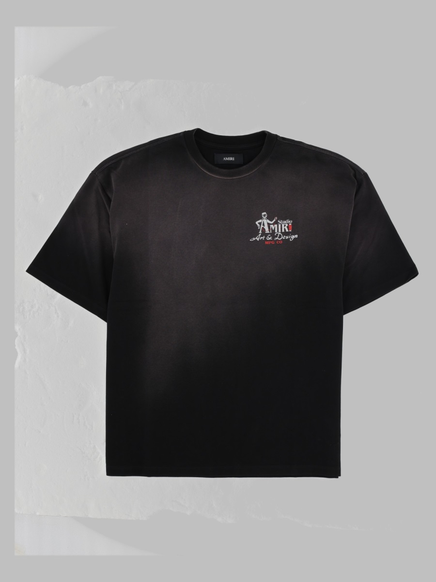 [Amiri] T-shirts Short Sleeve FW26 AMTOJR1155_BLACK