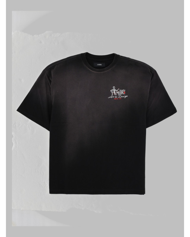 [Amiri] T-shirts Short Sleeve FW26 AMTOJR1155_BLACK