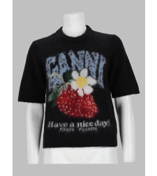 [GANNI] T-shirts Short Sleeve FW26 A1050226_099