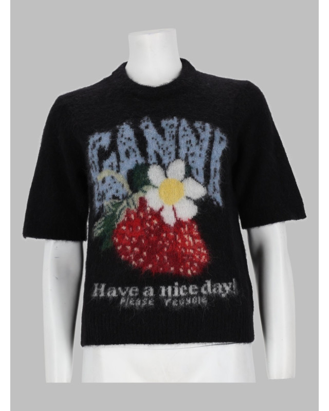 [GANNI] T-shirts Short Sleeve FW26 A1050226_099