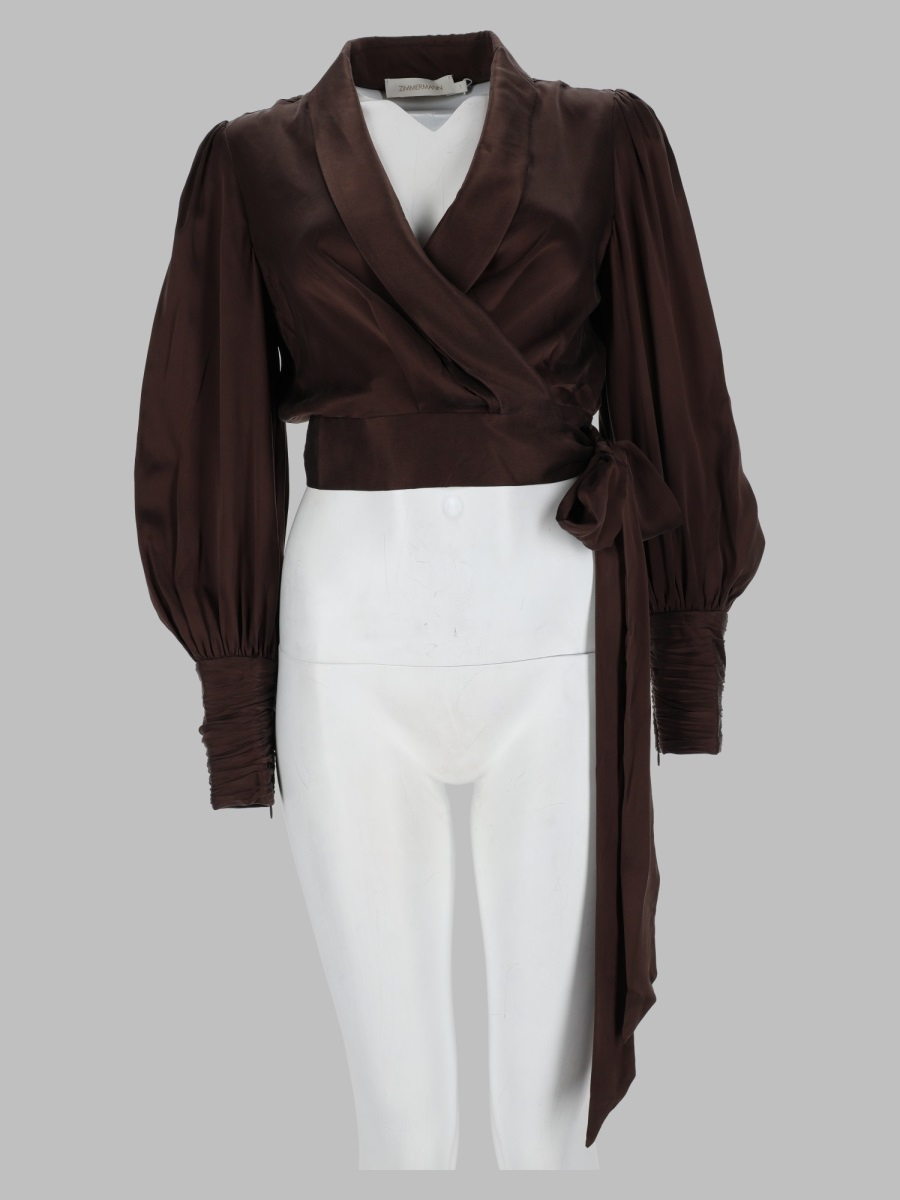 [Zimmermann] Shirts Long Sleeve FW26 4913TF26R_BCH
