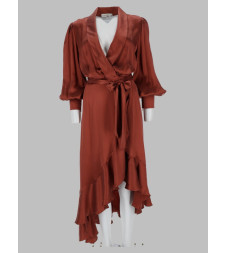 [Zimmermann] Long sleeve dress FW26 8066DF26R_BLSHR