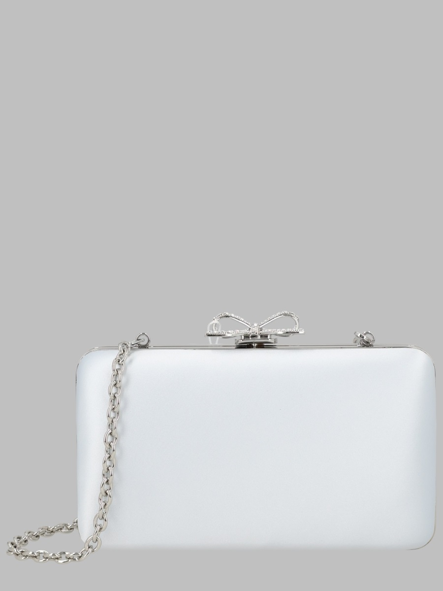 [Self-portrait] Clutch bag FW26 PF26-326-BL_BLUE