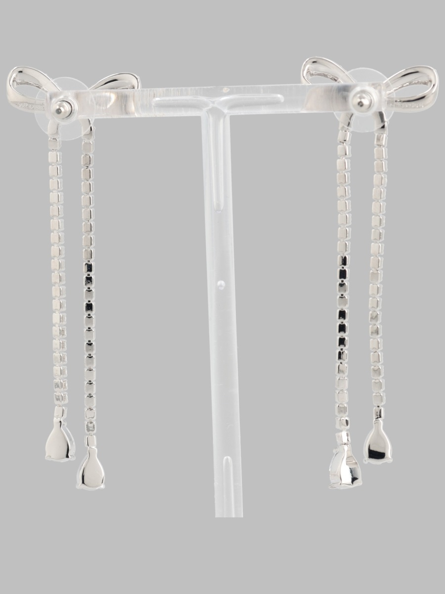 [Self-portrait] Earring FW26 PF26-629E-SL_SILVER