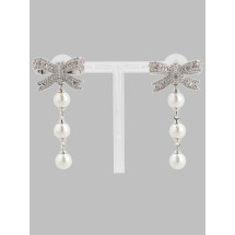 [Self-portrait] Earring FW26 PF26-601E-SL_SILVER