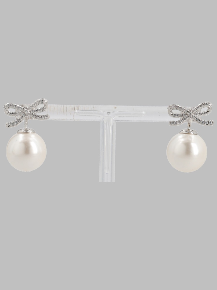 [Self-portrait] Earring FW26 PF26-604E-SL_SILVER