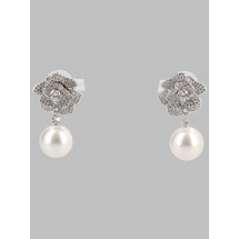 [Self-portrait] Earring FW26 PF26-612E-SL_SILVER