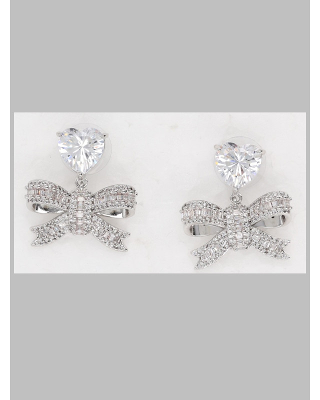 [Self-portrait] Earring FW26 PF26-630E-SL_SILVER