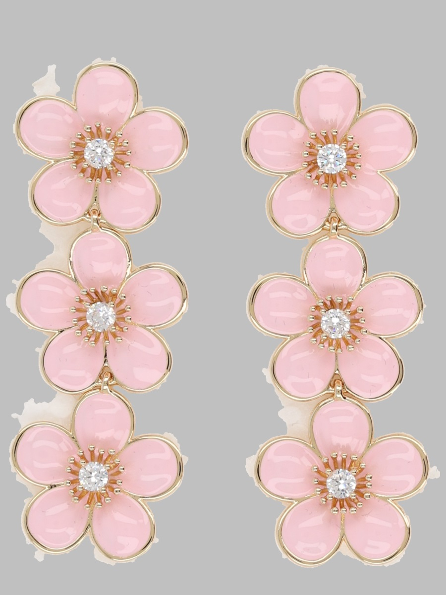 [Self-portrait] Earring FW26 PF26-640E-P_PINK